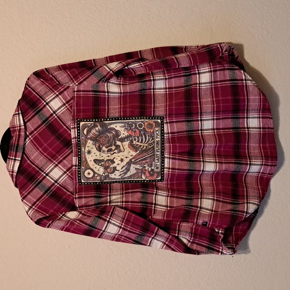 Upcycled M Gap Flannel
